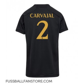 Real Madrid Daniel Carvajal #2 Replik 3rd trikot Damen 2023-24 Kurzarm